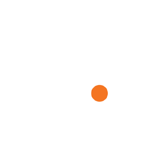 white outline of the state of North Carolina with orange dot on Airtrons Charlotte service area