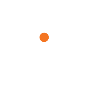 white outline of the state of Kentucky with orange dot on Airtrons Louisville service area