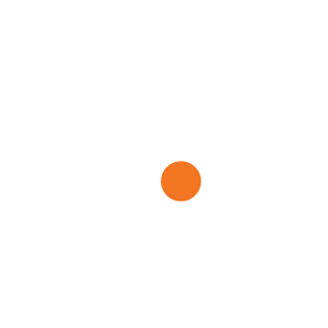 white outline of the state of Indiana with orange dot on Airtrons Indianapolis service area