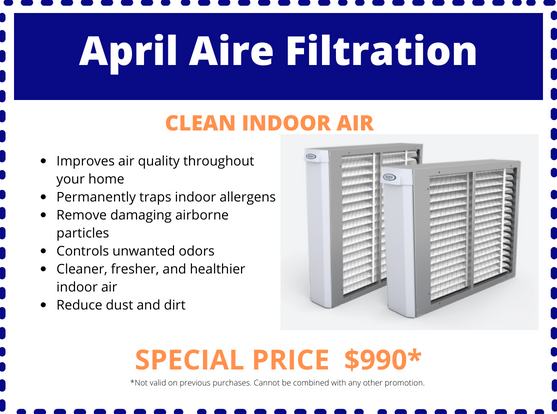 Image of coupon for April Aire Filtration