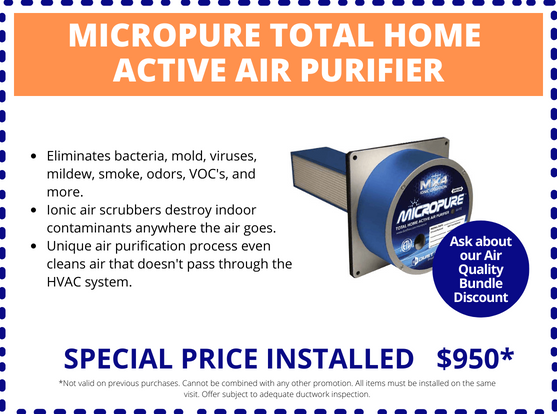 Image of coupon for MicroPure Air Purifier
