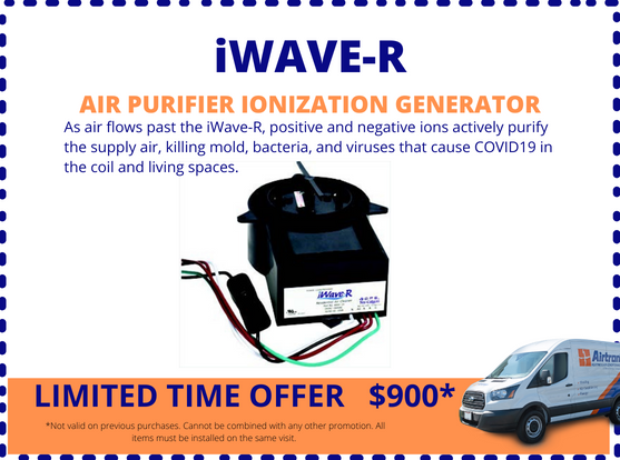 The iWave air purifying ionization system for cleaner home air