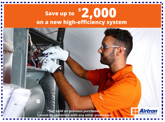 Save on a new HVAC complete system with $2000 off