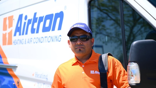 Airtron furnace repair specialist prepared for home heating service