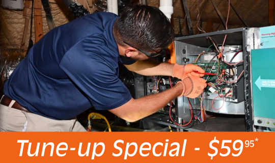 Airtron furnace and ac tune-up winter special for $59.95