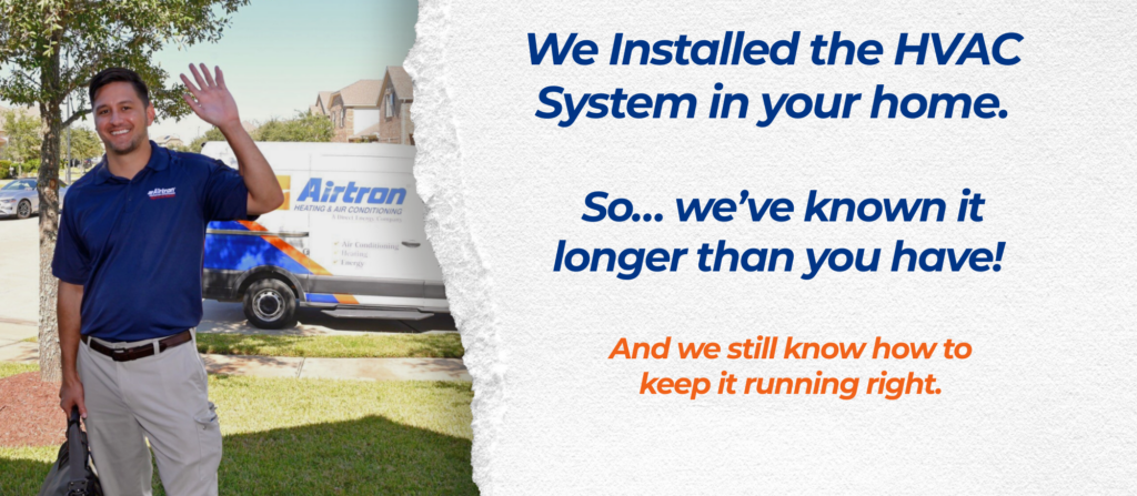 Airtron heating and ai conditioning tune-up special for existing customer