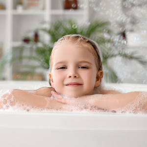 Warm water bath with water heater promotion
